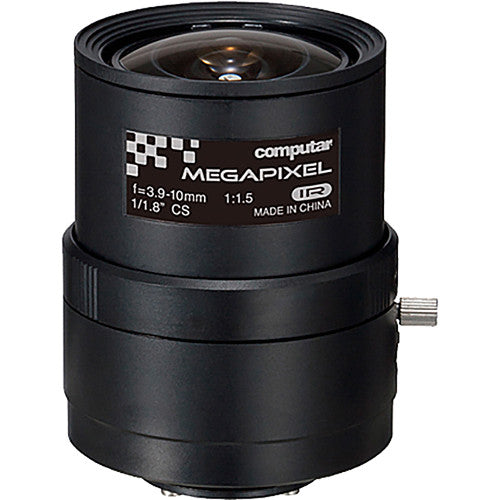 Computar E3Z3915CS-MPWIR Lente Varifocal CS-Mount 3.9-10mm para Sensor 1/1.8"