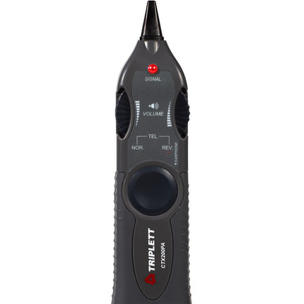 Triplett CTX200PA Probador de Cables de Red con Sonda Inductiva y Cables BNC Cat 6
