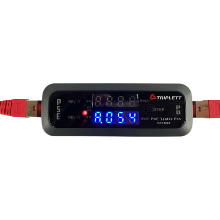 Triplett POE2000 PoE Tester Pro para instalación de cámaras IP y teléfonos VoIP