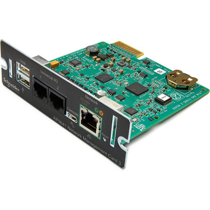 APC UPS Network Management Card 3 para administración de red con sensor temperatura y cable USB