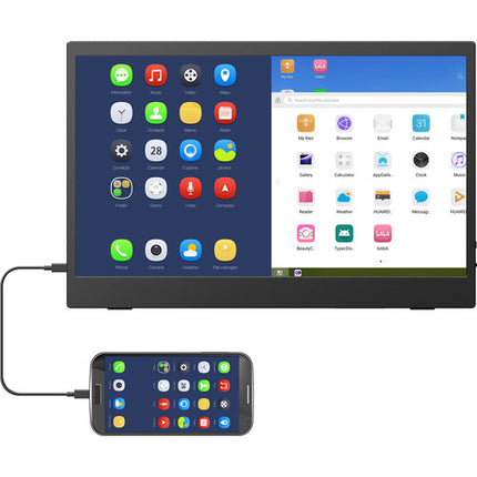 Lilliput UMTC-1400 Monitor táctil portátil 14" Full HD 1920x1080 USB-C HDMI con funda
