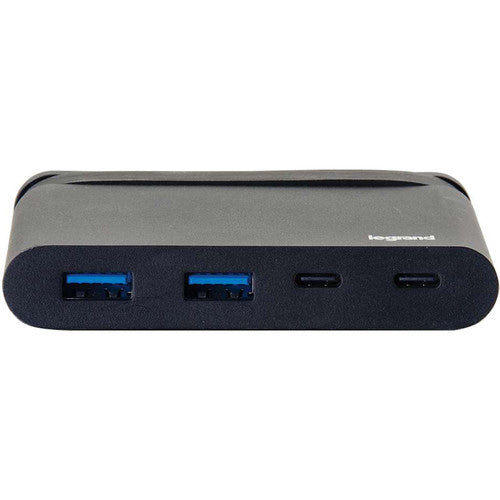 C2G Hub USB 3.1 Gen 1 Tipo C y A 4 Puertos 5 Gb/s 100W PD
