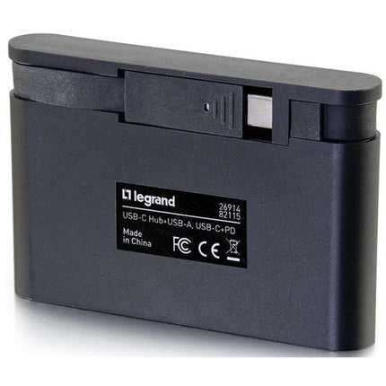 C2G Hub USB 3.1 Gen 1 Tipo C y A 4 Puertos 5 Gb/s 100W PD