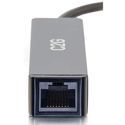 C2G Adaptador de Red USB 3.1 Tipo C a Ethernet Gigabit RJ45