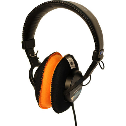Bluestar CanSkins Fundas para Auriculares Sony MDR-7506 Par Naranja Suaves Transpirables