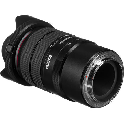 Meike MK-6-11mm f3.5 objetivo ojo de pez para Sony E con apertura f3.5-f16 y ángulo 180°