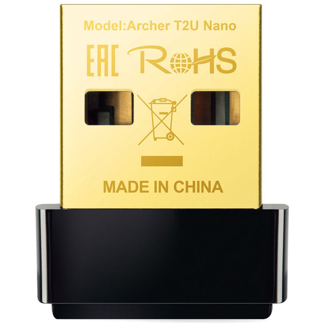 TP-Link Archer T2U Nano AC600 Adaptador Wi-Fi USB Dual Banda 600 Mb/s