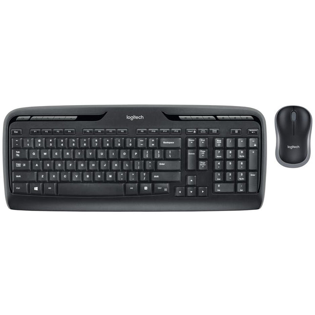 Logitech MK320 Escritorio Inalámbrico Teclado Ratón USB 2.4 GHz