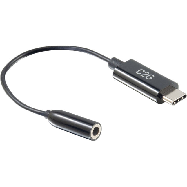 Adaptador C2G USB Type-C a Jack 3.5mm TRS Audio Alta Resolución@stopIf(custID_HAS1 == 'yes', '12/5/2017', '')