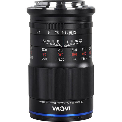 Venus Optics Laowa 65mm f/2.8 Ultra Macro APO para Canon EF-M APS-C 2x 6.7" foco manual