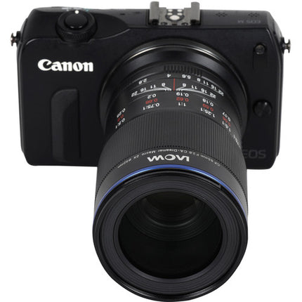 Venus Optics Laowa 65mm f/2.8 Ultra Macro APO para Canon EF-M APS-C 2x 6.7" foco manual