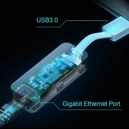 TP-Link USB 3.0 Adaptador de Red Ethernet Gigabit 1000 Mb/s Compacto
