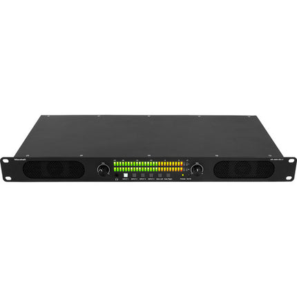 Marshall Electronics AR-AM4-BG-2 Monitor de Audio Analógico Multicanal Rackmount 1RU 2 Altavoces 4 Entradas XLR