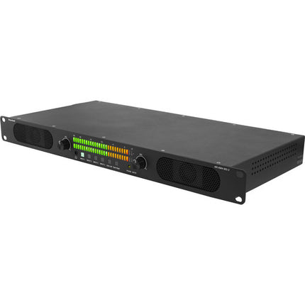 Marshall Electronics AR-AM4-BG-2 Monitor de Audio Analógico Multicanal Rackmount 1RU 2 Altavoces 4 Entradas XLR