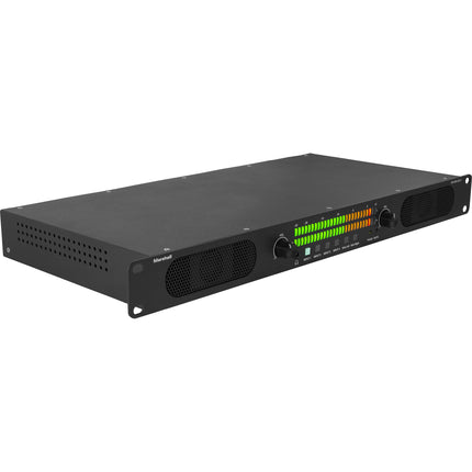 Marshall Electronics AR-AM4-BG-2 Monitor de Audio Analógico Multicanal Rackmount 1RU 2 Altavoces 4 Entradas XLR