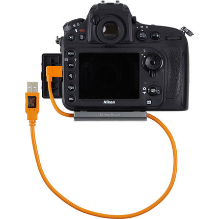 Tether Tools TetherPro Cable Adaptador USB 3.1 Gen 1 20" Ángulo Derecho Naranja