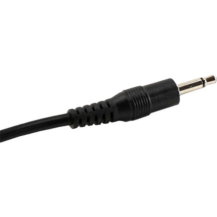 X-keys Red One Button Switch con Cable de 12 pies y conector 3.5mm Mono