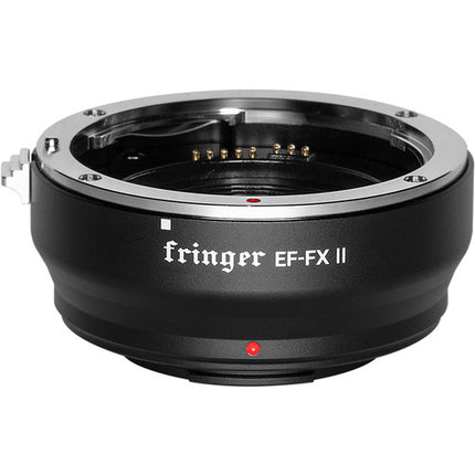 Fringer EF-FX II Adaptador Montura para Objetivo EF EF-S a Fujifilm X con Autofocus y Estabilización