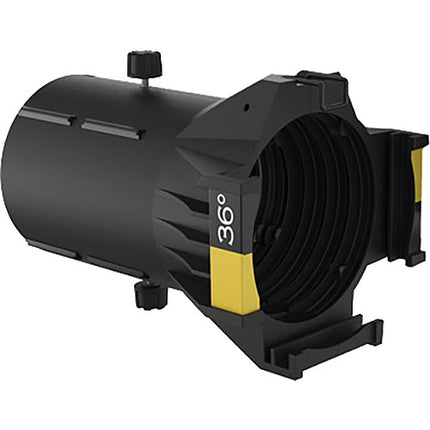 CHAUVET Professional Ovation Tubo de Lente Elipsoidal HD 36° con Portagel integrado negro