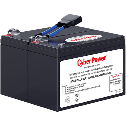 CyberPower RB1290X2B Cartucho de Batería 12V 6Ah para UPS OR1500PFCLCD