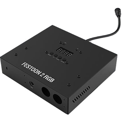 CHAUVET DJ Festoon 2 Luz de Cuerda con Bombillas LED RGB IP54 y Controlador