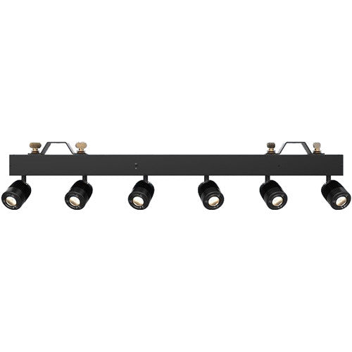 CHAUVET DJ Pinspot Bar Luz de 6 LEDs 15W 4000K con Difusores y Filtros CTO