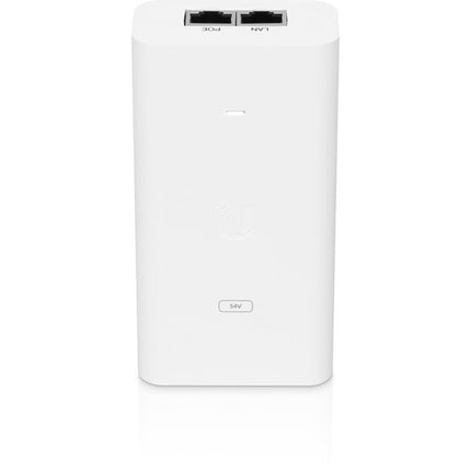 Adaptador PoE Ubiquiti POE-54-80W 54 VDC 80W con Protección y Cable de Poder
