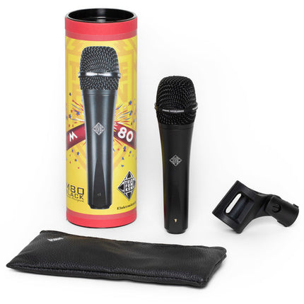 Telefunken M80 Custom Micrófono Dinámico Supercardioide Negro 50Hz-18kHz 135dB