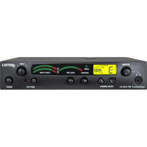 Listen Technologies Listen iDSP Sistema de RF Estacionario 72 MHz 3 Canales