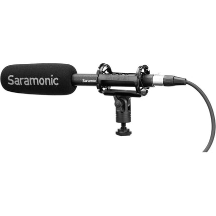 Saramonic SoundBird T3 Micrófono Shotgun Batería Recargable Phantom XLR Cable Estuche Rigido