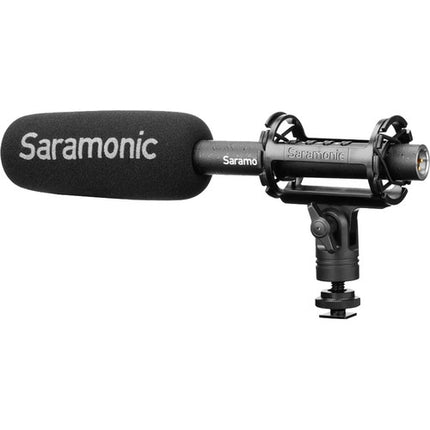 Saramonic SoundBird T3 Micrófono Shotgun Batería Recargable Phantom XLR Cable Estuche Rigido
