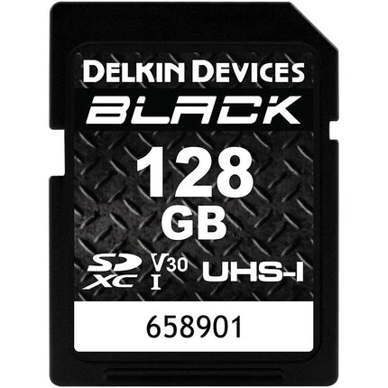 Delkin Devices Tarjeta de Memoria SDXC 128GB UHS-I 90MB/s con Estuche