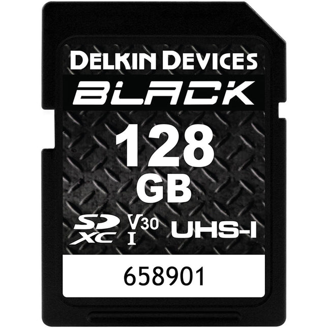 Delkin Devices Tarjeta de Memoria SDXC 128GB UHS-I 90MB/s con Estuche