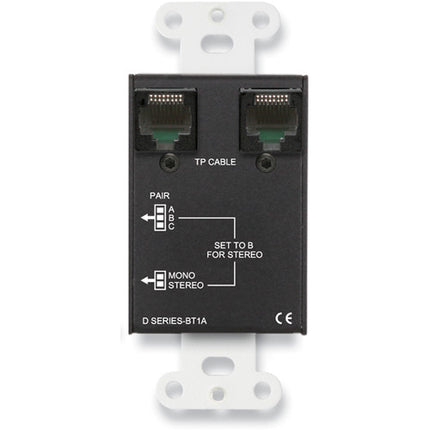 RDL DS-BT1A Interfaz de Audio Bluetooth Montaje en Pared Acero Inoxidable 1 Botón y LED