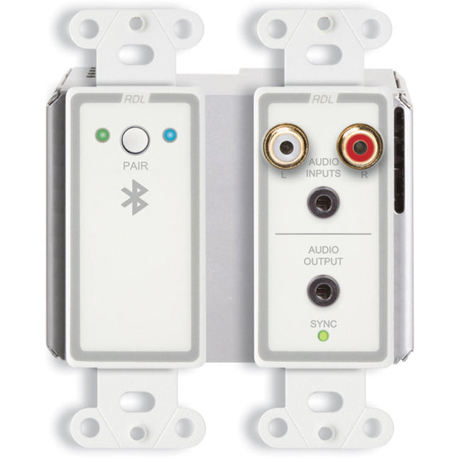 RDL DD-BTN44 Interfaz de Audio Dante Bluetooth con Entrada 3.5mm y RCA PoE