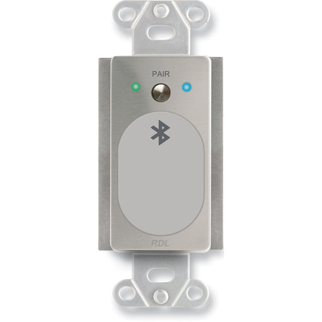 RDL DS-BT1A Interfaz de Audio Bluetooth Montaje en Pared Acero Inoxidable 1 Botón y LED
