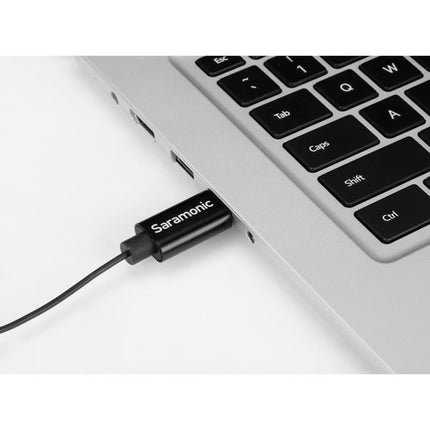 Saramonic SR-ULM10L Micrófono Lavalier USB Omnidireccional Cable 6m