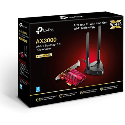 TP-Link Archer AX3000 Adaptador Wi-Fi 6 PCI Express Dual Banda Bluetooth 5.0