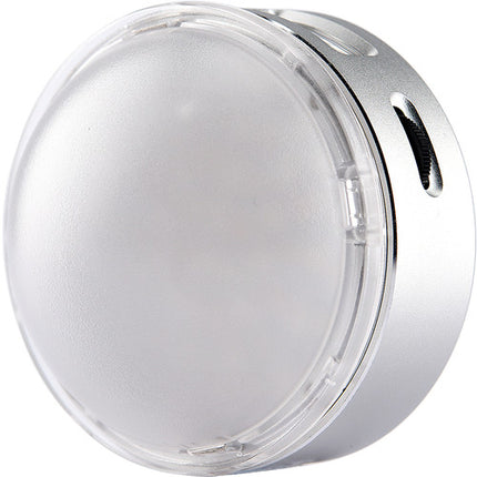 Godox Round Mini Luz LED RGB magnética plata 2500-8500K portátil