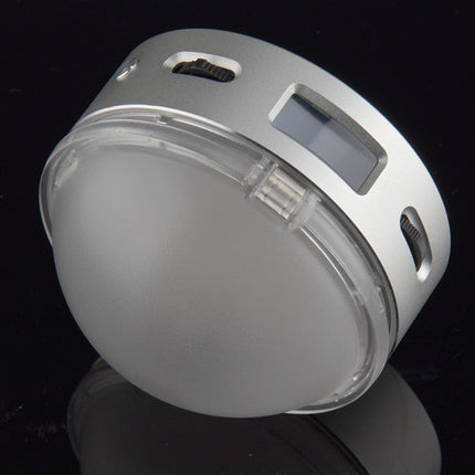 Godox Round Mini Luz LED RGB magnética plata 2500-8500K portátil