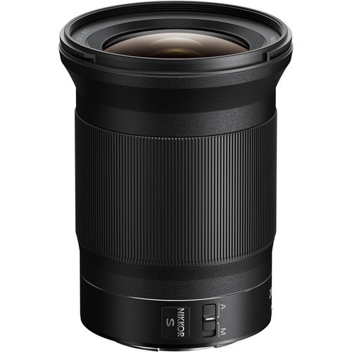 Nikon NIKKOR Z 20mm f/1.8 S Objetivo Z-Mount FX con Motor AF y Funda