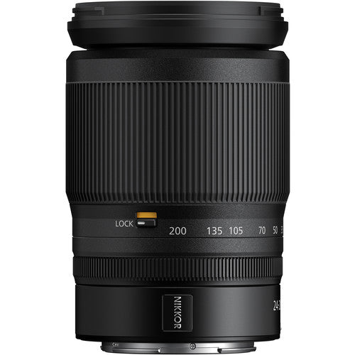 Nikon NIKKOR Z 24-200mm f4-6.3 VR Lente Teleobjetivo 7 Cuchillas Estabilización