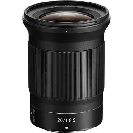 Nikon NIKKOR Z 20mm f/1.8 S Objetivo Z-Mount FX con Motor AF y Funda
