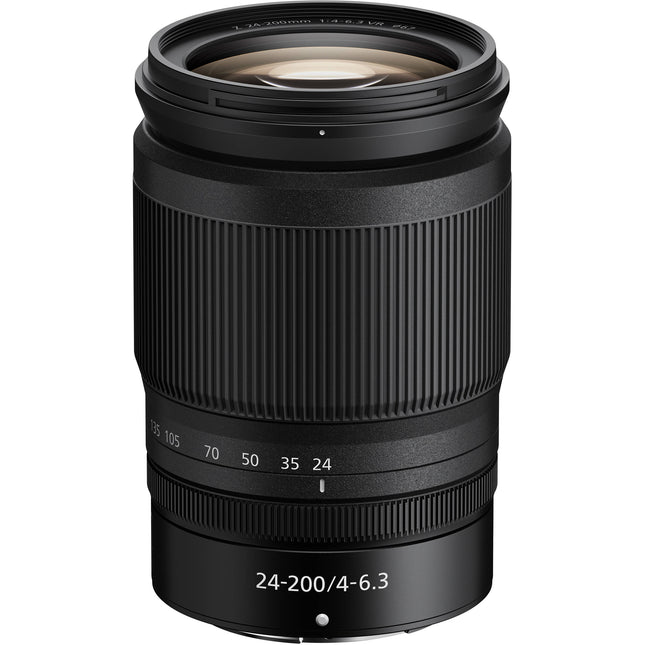 Nikon NIKKOR Z 24-200mm f4-6.3 VR Lente Teleobjetivo 7 Cuchillas Estabilización