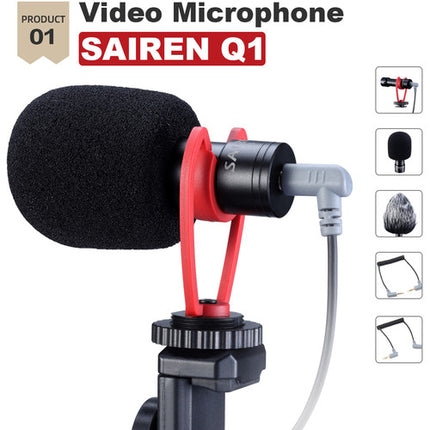 Ulanzi Phone Vlogging Super Kit con Micrófono Cardioide y Trípodes