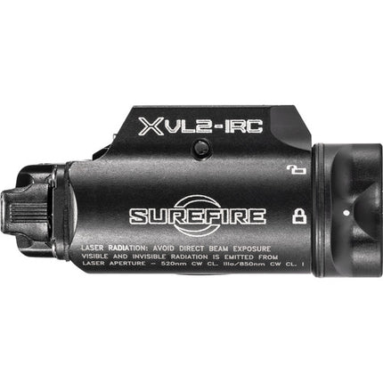 SureFire XVL2-IRC Luz y Láser para Pistola y Carabina 400 Lúmenes resistente al agua