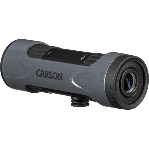 Carson 7-21x21 Monocular Zoom compacto BAK4 con funda y correa