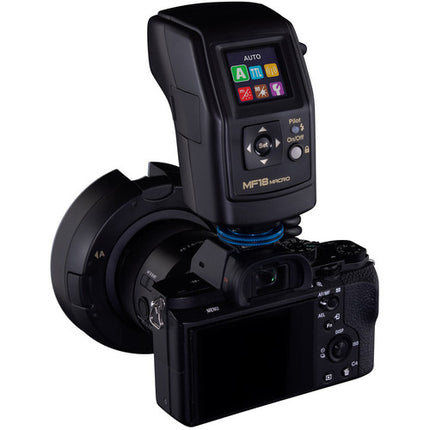 Nissin MF18 Anillo Flash Macro para Sony GN 52 5 HSS 1/8000s