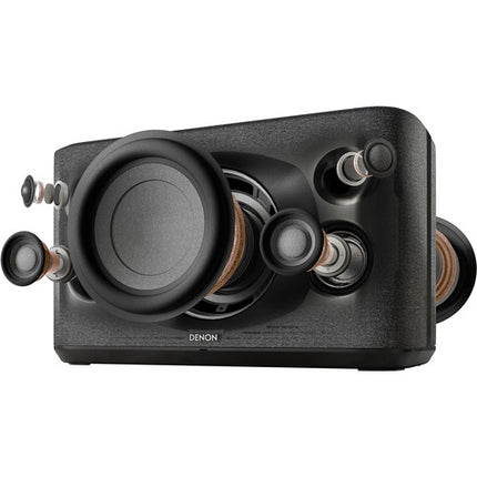 Denon Home 350 Altavoz Inalámbrico Negro 2x 6.5" Woofers Wi-Fi Bluetooth