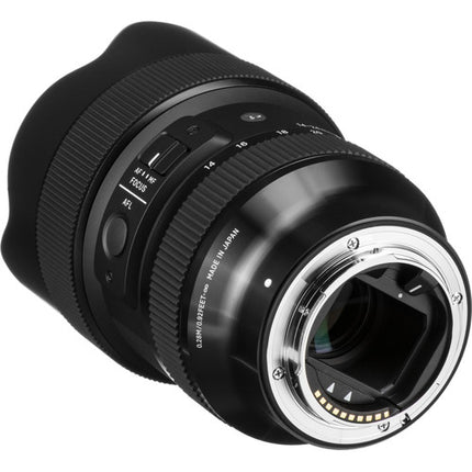 Sigma 14-24mm f/2.8 DG DN Art lente para Sony E gran angular f/2.8 a f/22 con estuche